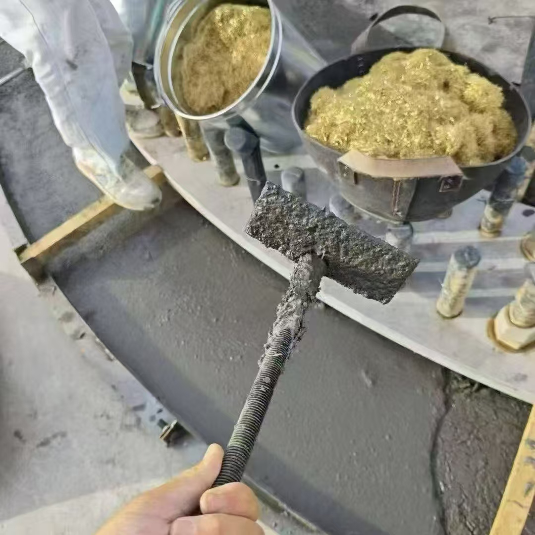 成都C120钢纤维高强无收灌浆料 轧机压缩机汽轮机发电机锻压设备底座灌浆材料